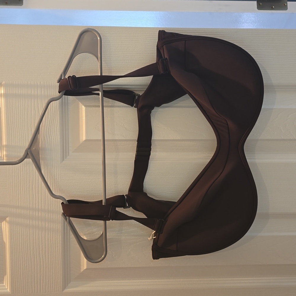 Ivy Park dark brown 2x plus size bikini top